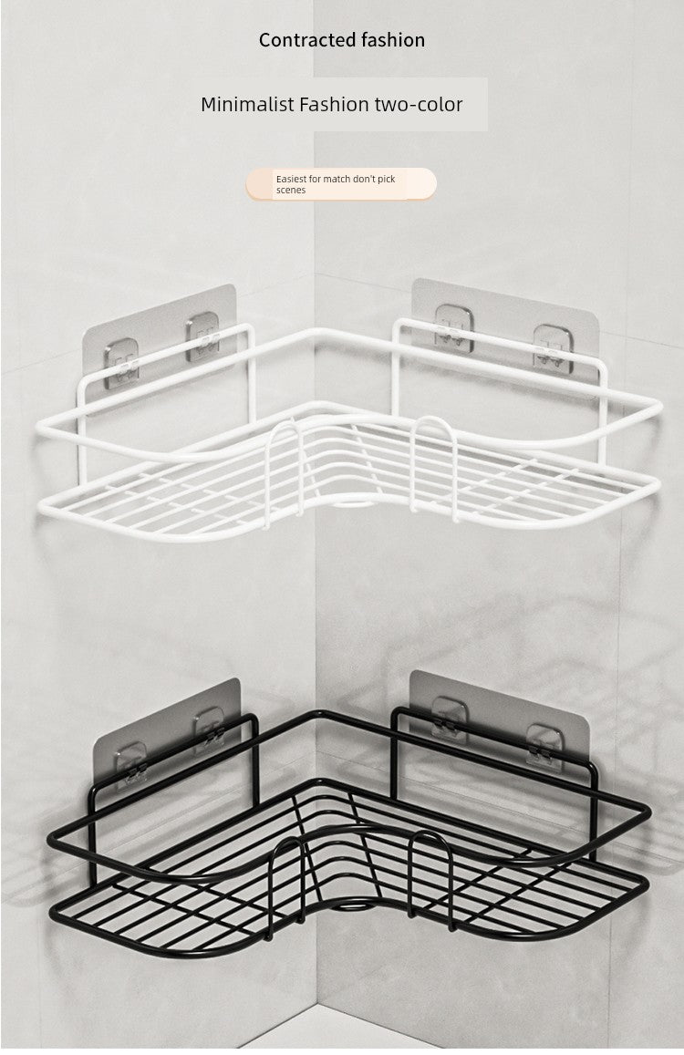 Punch-Free Wall Hanging Washstand Cosmetic Shelf