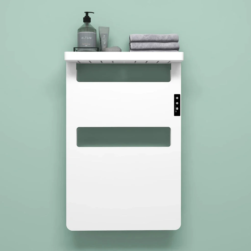 Infrarotheizung bathroom accessories wall mounted electric towel warmer holder with smart touch control