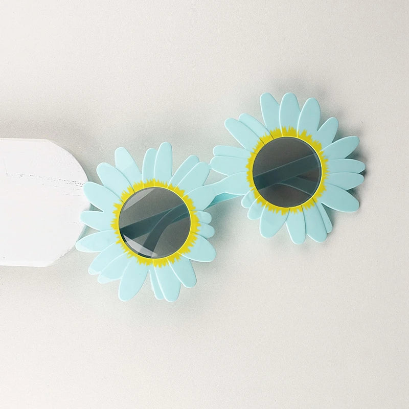 Funny Crazy Party Dress Glasses Sunflower Shape Sunglasses Accessories Novelty Costume Party Carnival Glasses Event Decoration