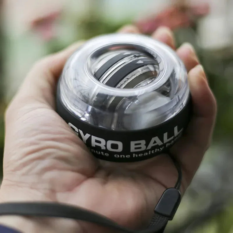 Auto Count Gyro Ball Wrist Power led Gyro Ball Wrist Power Ball for Forearm Gyro Wrist Exerciser Strengthen Arm gym workout