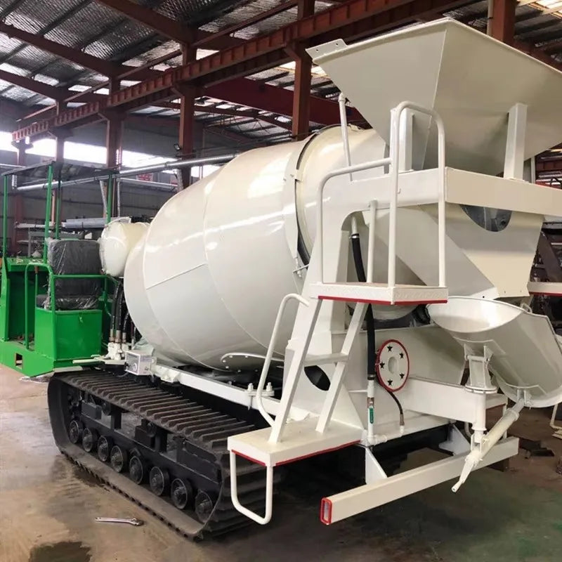 Construction Machinery Tractor 2.6Cbm Mini Concrete Pump Truck Self-Loading Concrete Mixer Driven Cement Mixer