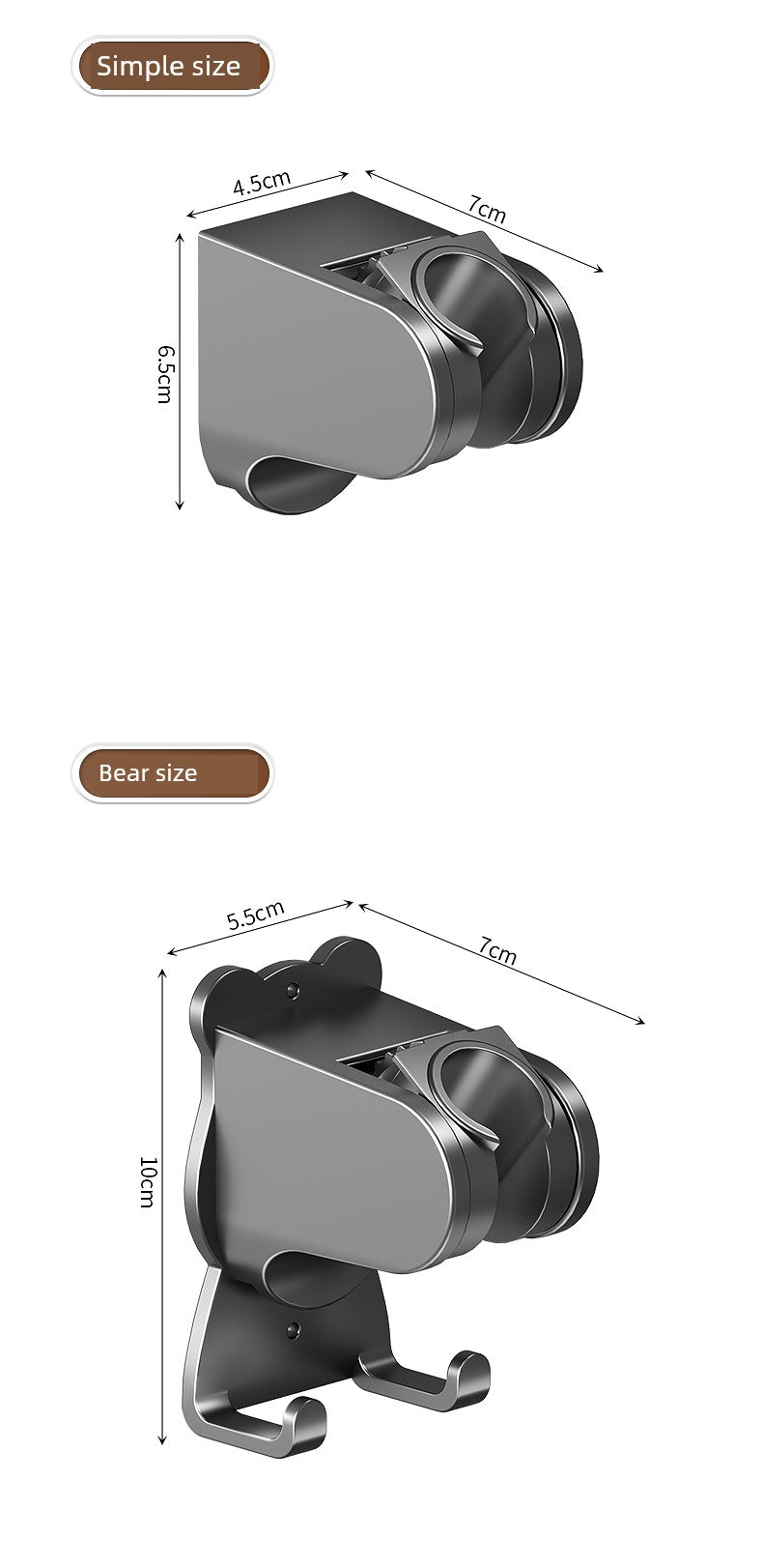 Punch-Free Shower Shower Head Accessories Shower Bracket