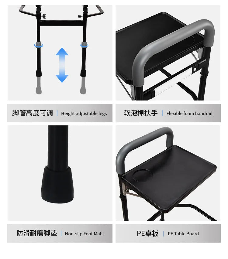 Bedside Senior Bed Rails Dining Table Elderly Get Up Home-used Pregnant Bed Rail Veiligheidsbeveiliging Helps Hold Armrest
