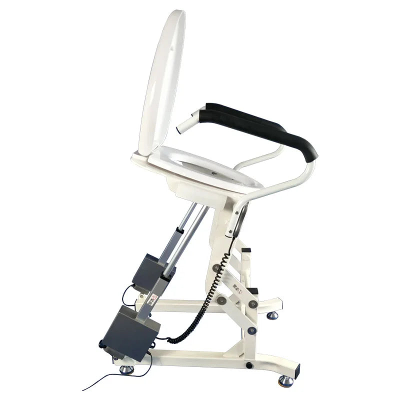 Senior health care products standing up toilet assist commode chair for old people