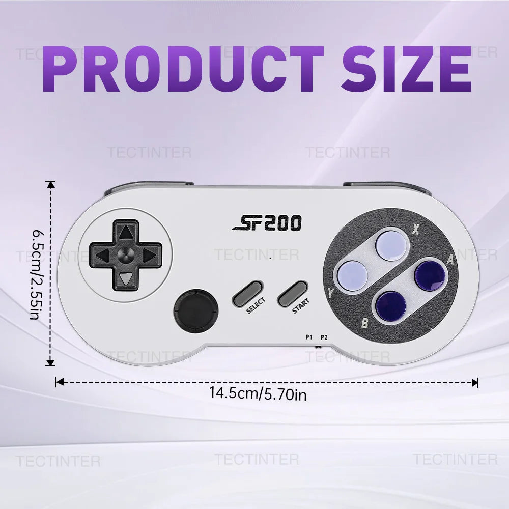 2PCS Wireless Video Game Console For SF2000/SF900/SG800 Portable Handheld Game Console with Rocker Gaming Controller Accessories