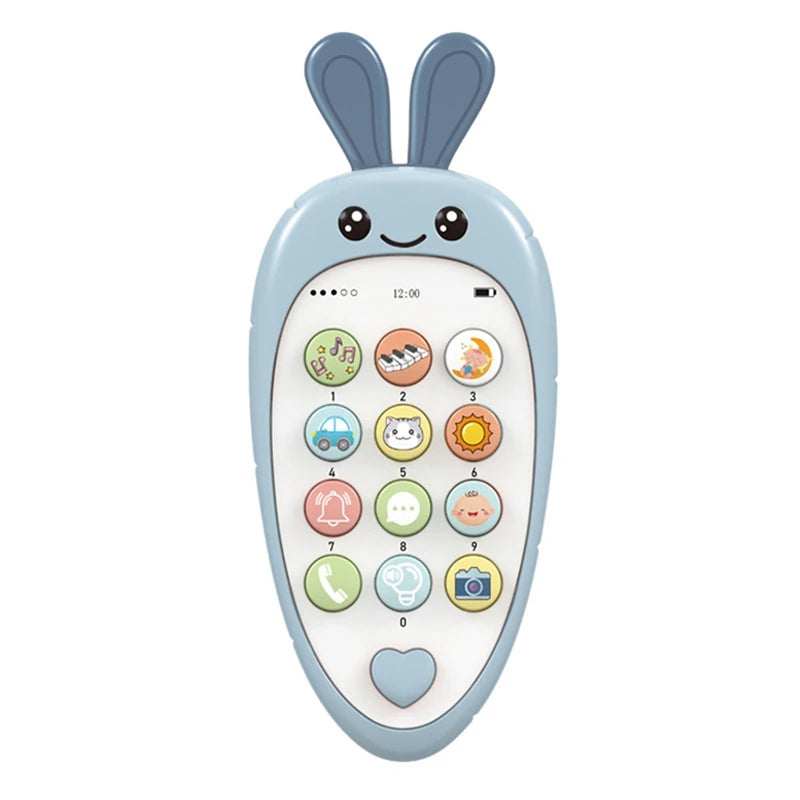 Baby Cell Phone Toy With Early Education & Music, Learning Educational Fake Phone For Kids, Sensory Toy For Kids