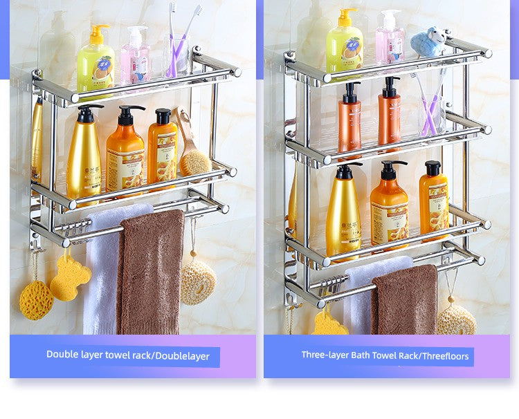 Punch-Free Draining Stainless Steel Wash Table Rack