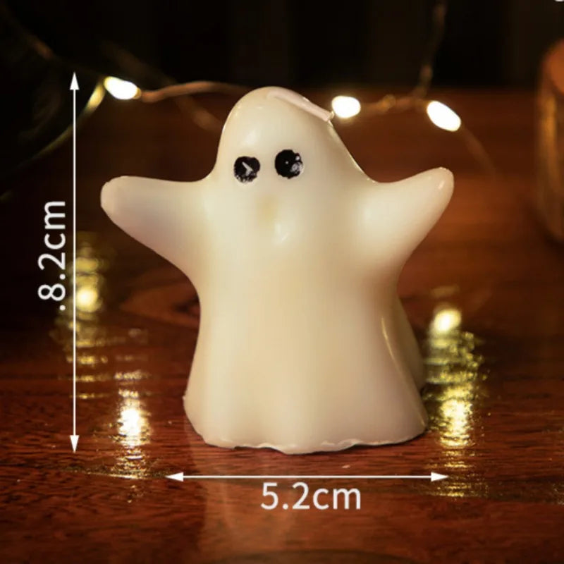 Halloween Decorative Decor Home Candles Ghost Candles Pumpkin Candle Scented Guest Gift Candles Halloween Accessories Home Decor