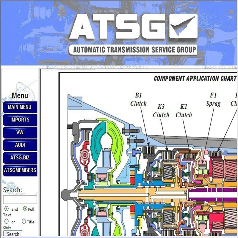 2024 hot ATSG 2017 Automatic Transmissions Service Group Auto Repair Manual Diagnostics engineer repair manuals ATSG information