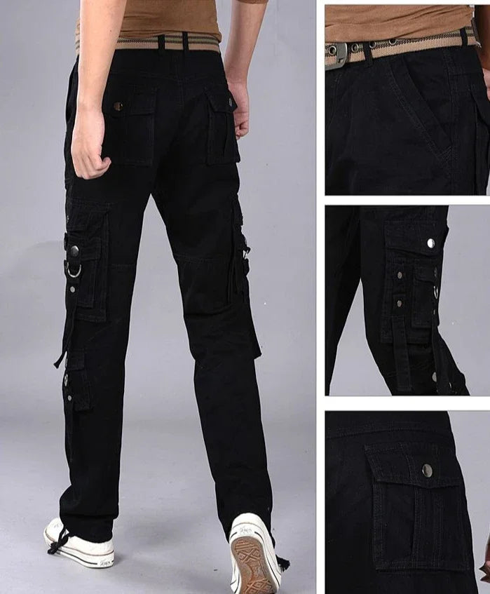 Outdoor Hiking Cotton Male Trousers Baggy Aesthetic Korean Style Cheap Y2k Vintage Men's Cargo Pants Fashion Slacks New In Long