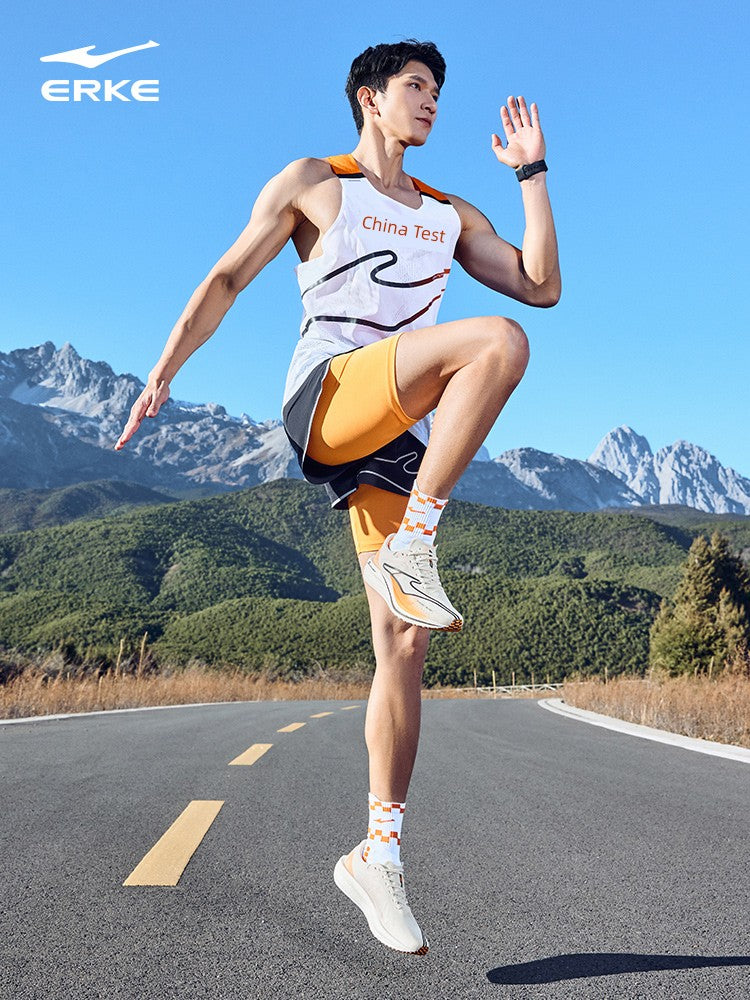 Hongxing Erke Extreme Wind Damping Mesh Non Slip Running Shoes