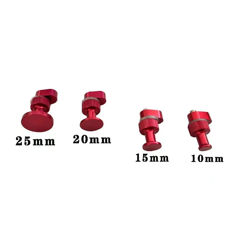 4pcs New Car Dent Repair Tool Puller Dent Repair Accessory Circular Gasket Hail PDR Repair Tools Automotive Service Set