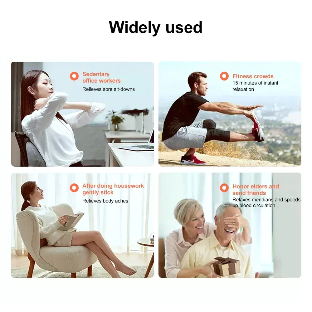 Xiaomi MIJIA Neck Massager Mini Cervical Back Muscle Pain Relief Patch Massageador Stimulator Mat Portable Body Health Care Tool