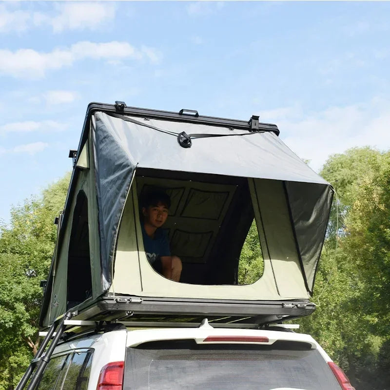 Outdoor Popular 4X4 SUV Roof Top Tent Outdoor Camping Waterproof Hard Shell Vehicle Auto Car Roof Tent