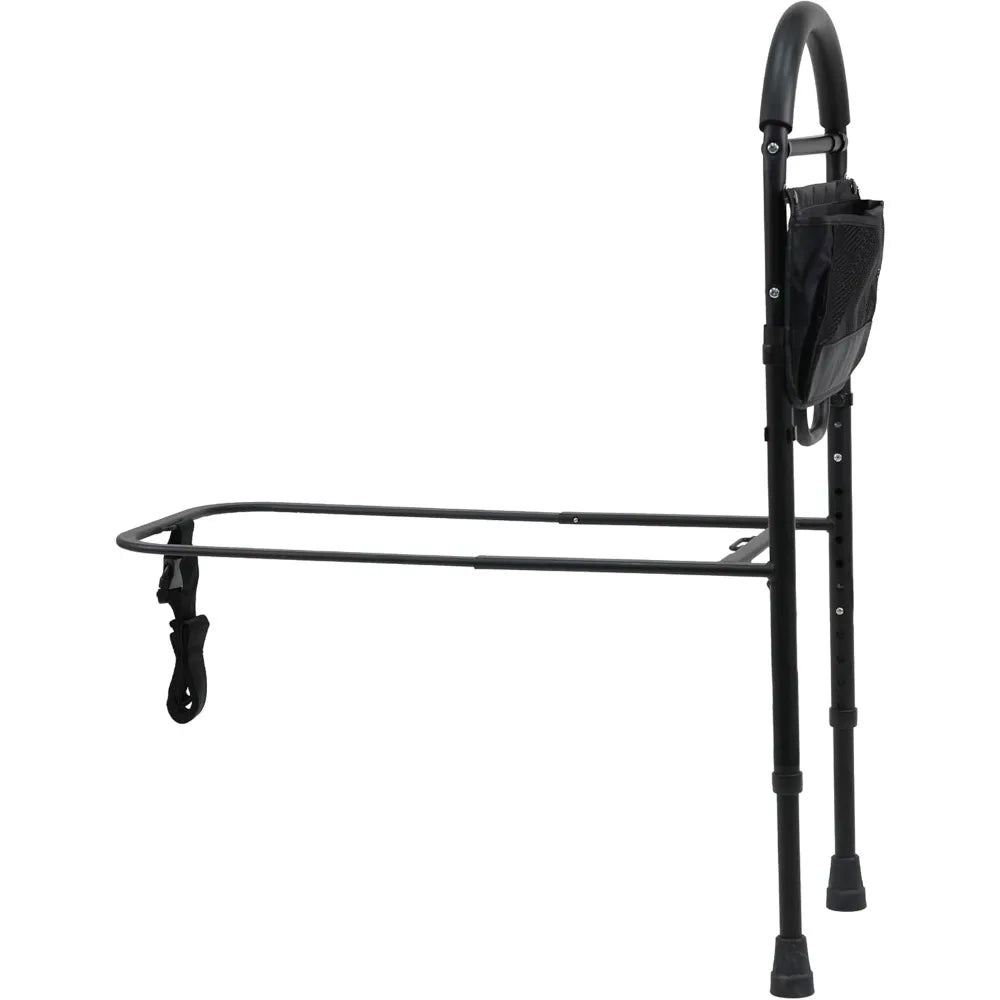 Bed Rail: Adjustable Safety Assist Rail for Elderly, Adults, Seniors - Guard Rail for Single, Twin, Full, Queen and King Beds