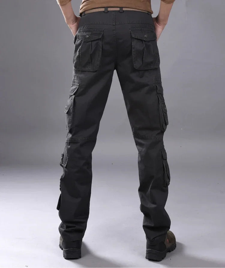 Outdoor Hiking Cotton Male Trousers Baggy Aesthetic Korean Style Cheap Y2k Vintage Men's Cargo Pants Fashion Slacks New In Long