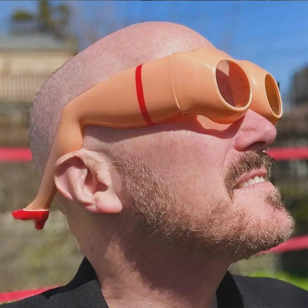 Novelty Leg & Buttocks Sunglasses, Funny Sunglasses For Adults, Novelty Sunglasses, Party Funny Eye Glasses Gag Gifts