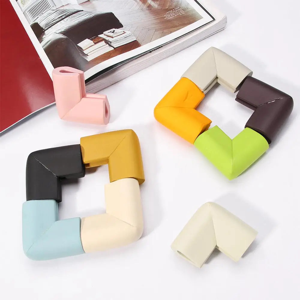 4PCS Baby Safety Corner Protector Soft Home Edge Table Furniture Corners Toddler Infant Protection Cover Security Protection