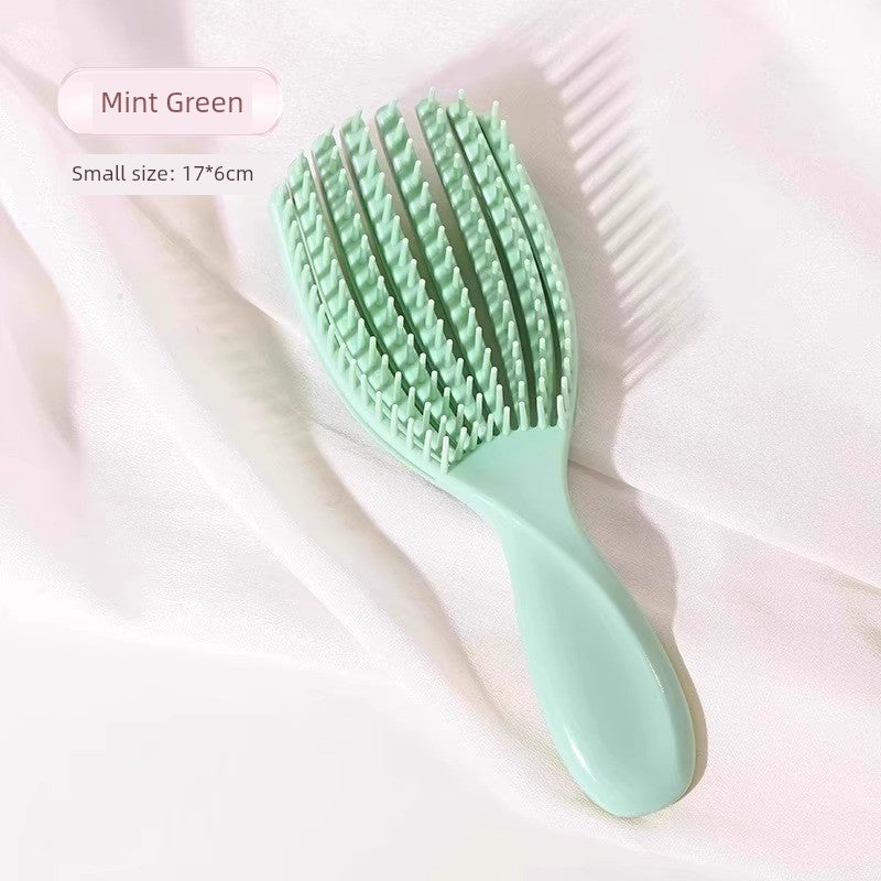 Telescopic Massage Comb Hair Dye Comb Hair Scalp Cleaning Hairdressing Comb Anti-Static Shunfa For Home One-Click Good-looking