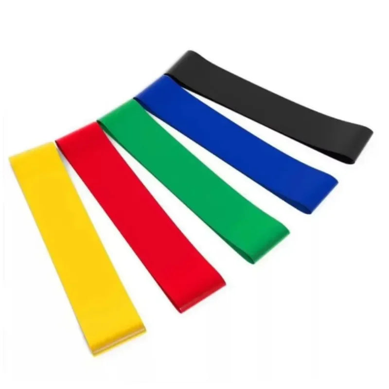 TPE Resistance Bands Gym Pilates Fitness Rubber Loop Band Yoga Elastic Strength Exercise At Home Women Weight Sport Workout