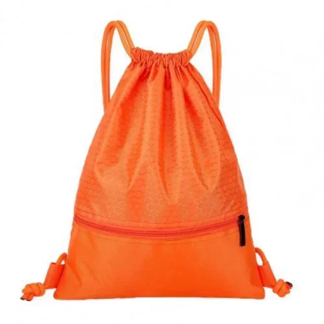 2025 1PC Foldable Waterproof Gym Bag Fitness Backpack Drawstring Shop Pocket Hiking Camping Beach Swimming Men Women Sports Bags
