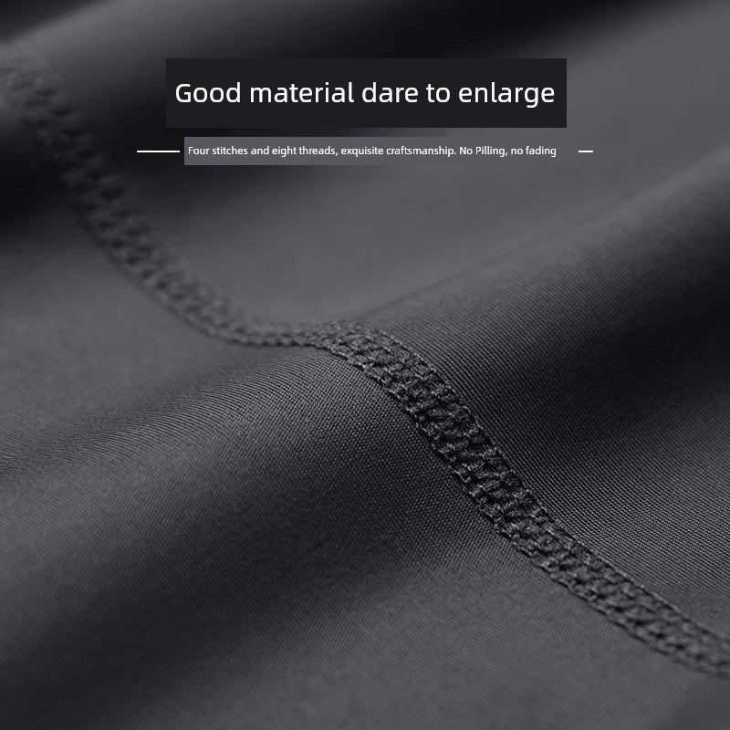Basketball Basic Thin Ice Silk Quick-Drying Compression Leggings