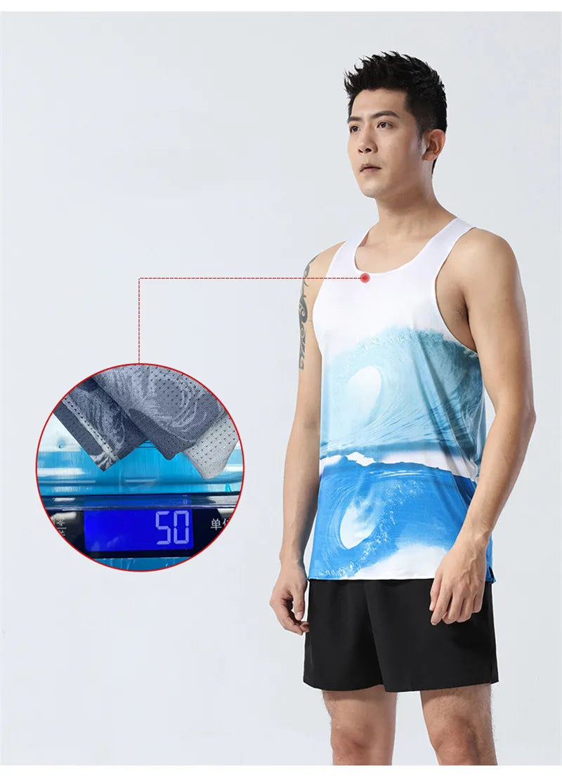 Adult Men Women Running Hiking Shirts Tight Gym Tank Top Fitness Marathon T-shirts Sport Exercise Basketball Vest Clothes B26
