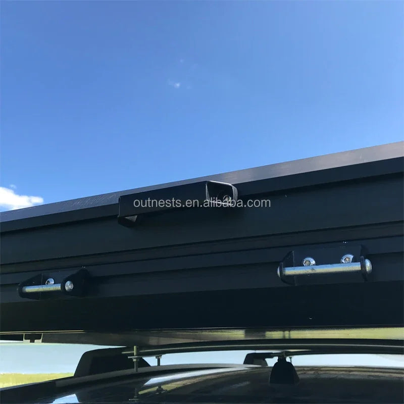 Custom Car Roof Top Tent Outdoor Folding Camping Truck Rooftop Tent For SUV Pickup Trailer With Aluminum Hard Shell Cover