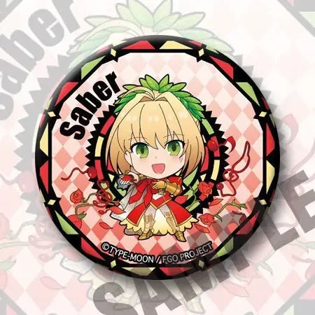 58mm Saber Novelty Special Use Hot Style Costumes Badge Anime Peripherals Backpack Decoration School Supplies for Kids Students