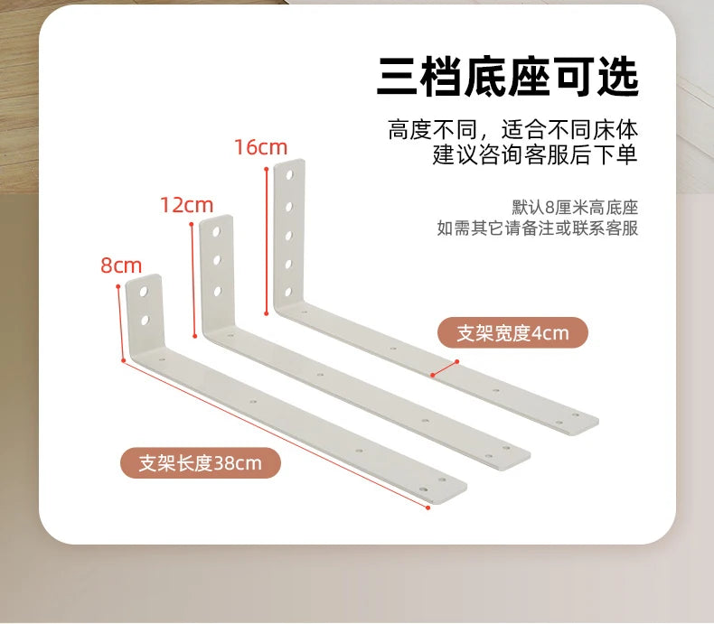 Foldable Senior Bed Rails Guardrail Elderly Get Up Assistor Children's Anti-falling Kryjte Se Single-sided Bedside Handrail