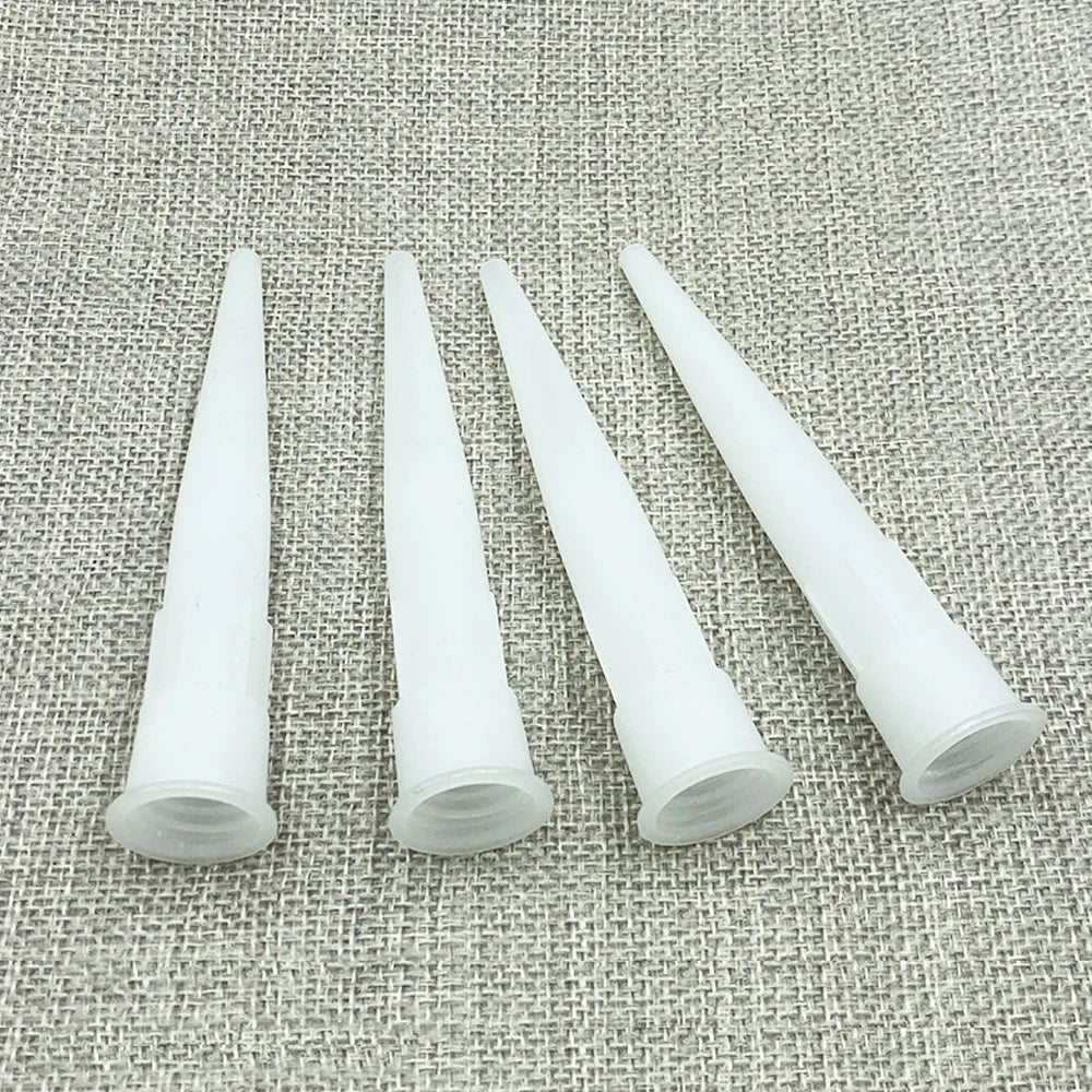 5-100pcs Glass Nozzles Plastic Glass Glue Caulk Gun Nozzles Sealant Silicone Caulking Tips Mouth Caps Home Construction Tools
