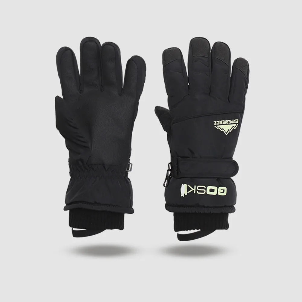 Elastic Keep Warm Snowboard Gloves Windproof Touch Screen Cycling Mittens Thicken Waterproof Skiing Gloves Outdooor