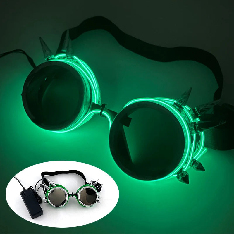 Japan Anime Detective Conan LED Light up Glasses color change funny Luminous crossdresser glasses Cosplay men Novelty Costumes