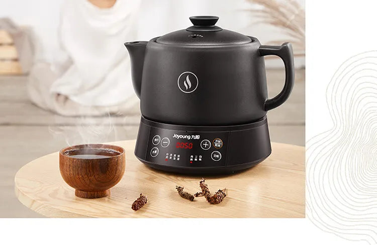 Joyoung Automatic Herbal Medicine Pot Black Separated HealthCare Pot 220V