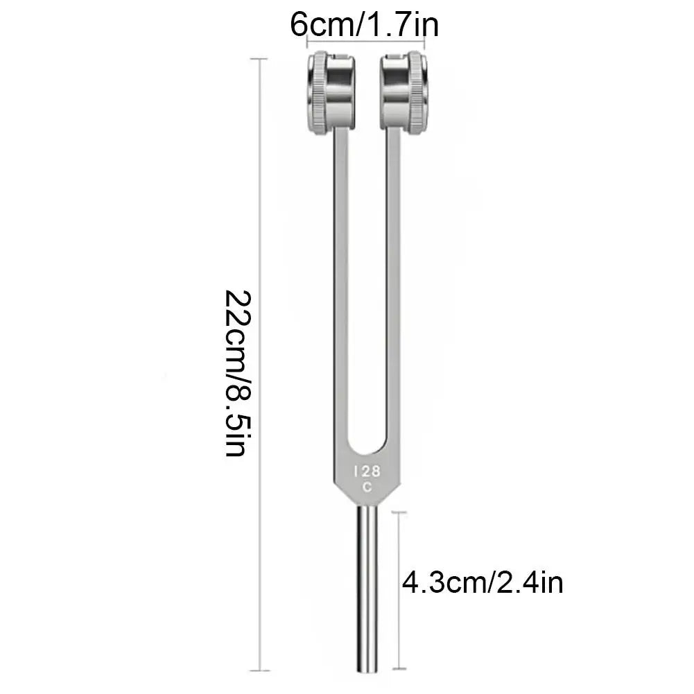 128HZ Tuning Fork For DNA Repair Healing Nervous System Testing Tuning Fork Health Care Keep Body Mind And Spirit In Perfec E1P4