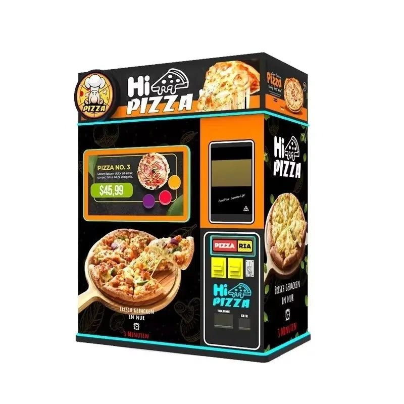 Pizza Hot Food Vending Machine Factory Potato Fried Soup Touch Screen Vending Machine Tea Snack Maquina Vending Machine