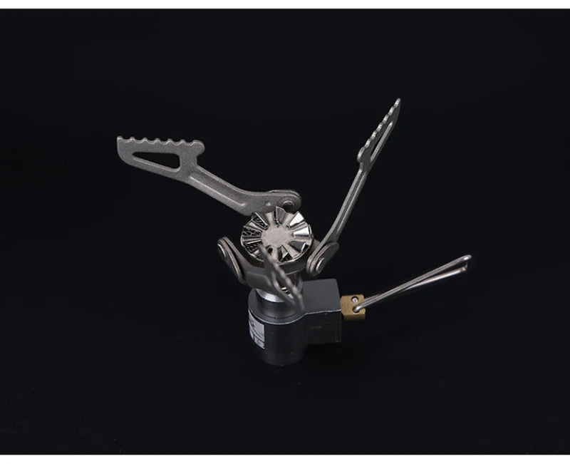 BRS-3000T Titanium Mini Camping Gas Burners 25g 2700W One-Piece Pocket Stove Outdooor Hiking Folding Cooking Furnace Portable