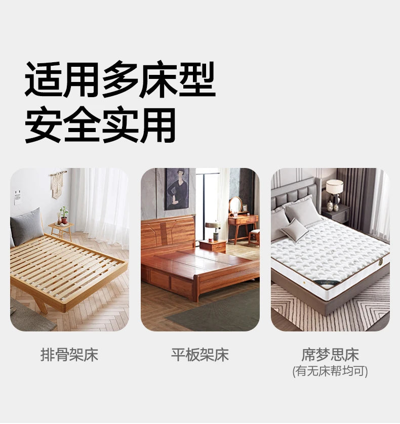 Fold Down Bed Rail Senior Bed Rails Support Side Railings Guard Rails Senior Bed Rails Elderly Adults Sicurezza Shilao Furniture