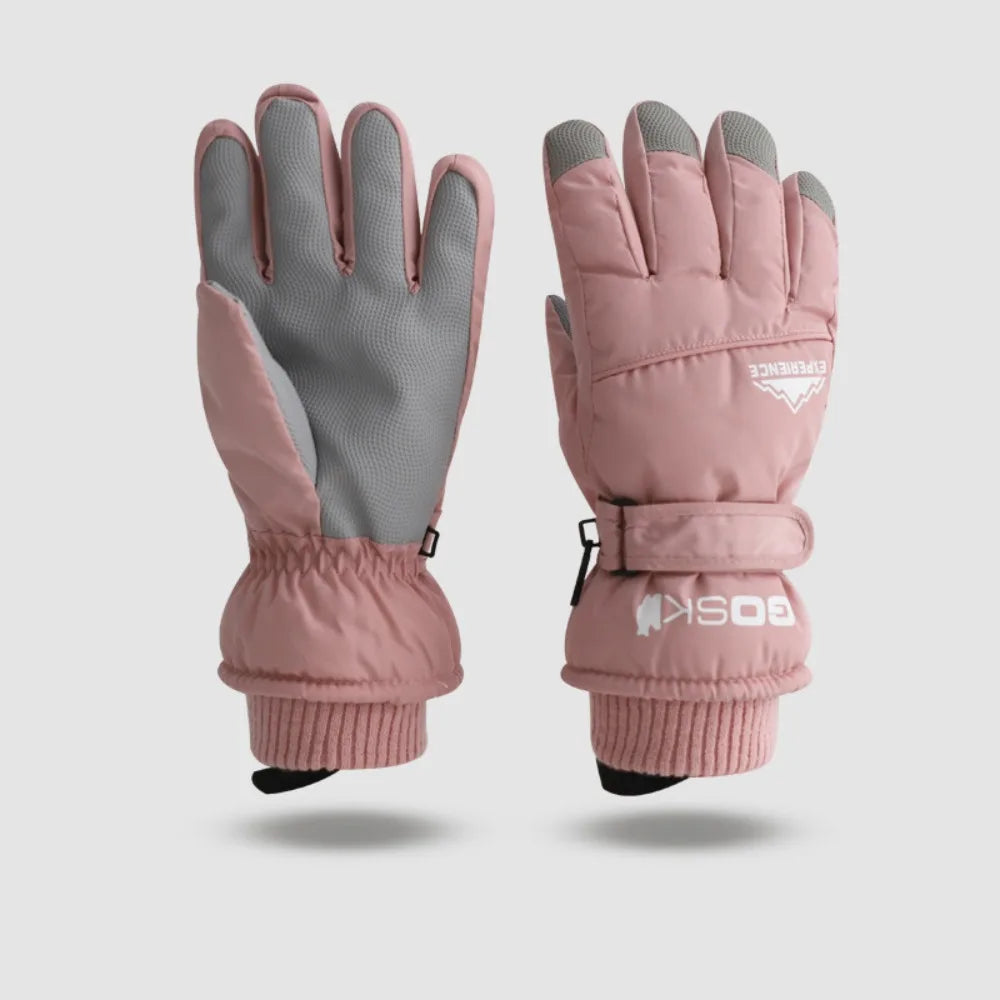 Elastic Keep Warm Snowboard Gloves Windproof Touch Screen Cycling Mittens Thicken Waterproof Skiing Gloves Outdooor