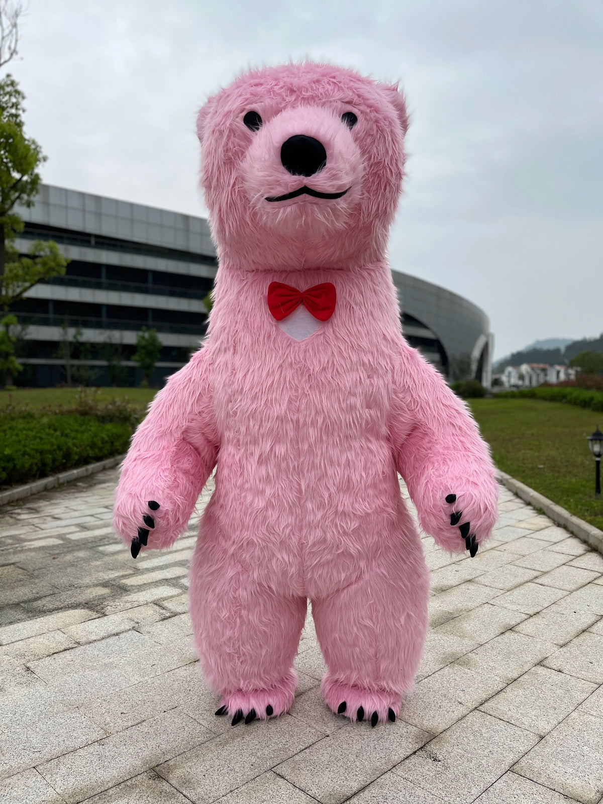 2.6M inflatable polar bear, giant panda, brown bear performance suit, funny doll, Santa Claus, snowman, animal shape performance