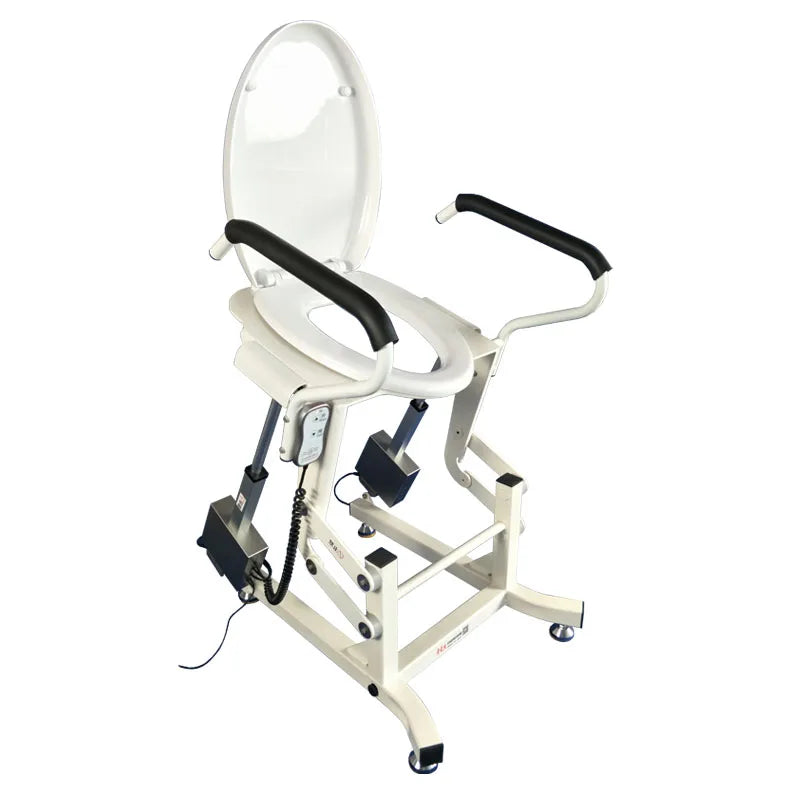 Senior health care products standing up toilet assist commode chair for old people