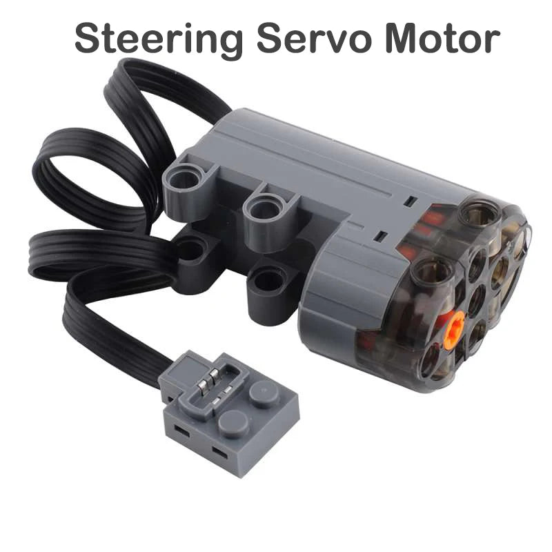 Mould King MOC Power Functions Modified Monster Motor M L XL Motor Steering Servo PF Accessories Building Blocks for Legoeds