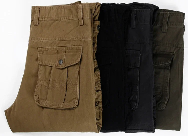 Outdoor Hiking Cotton Male Trousers Baggy Aesthetic Korean Style Cheap Y2k Vintage Men's Cargo Pants Fashion Slacks New In Long
