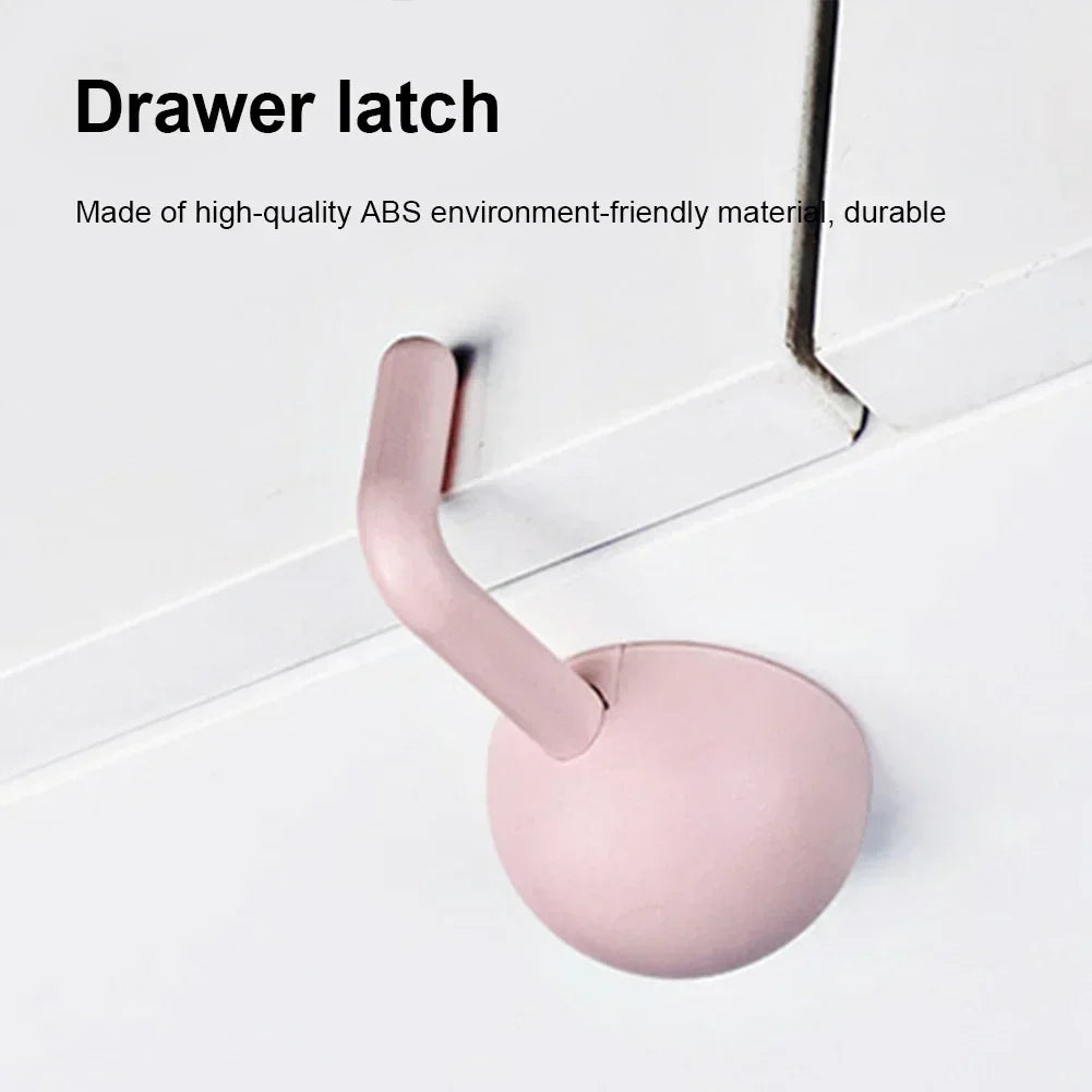 Multifunctional Baby Safety Lock Anti-Pinch Hand Children Safety Cabinet Door Drawer Locks Security Refrigerator Buckle