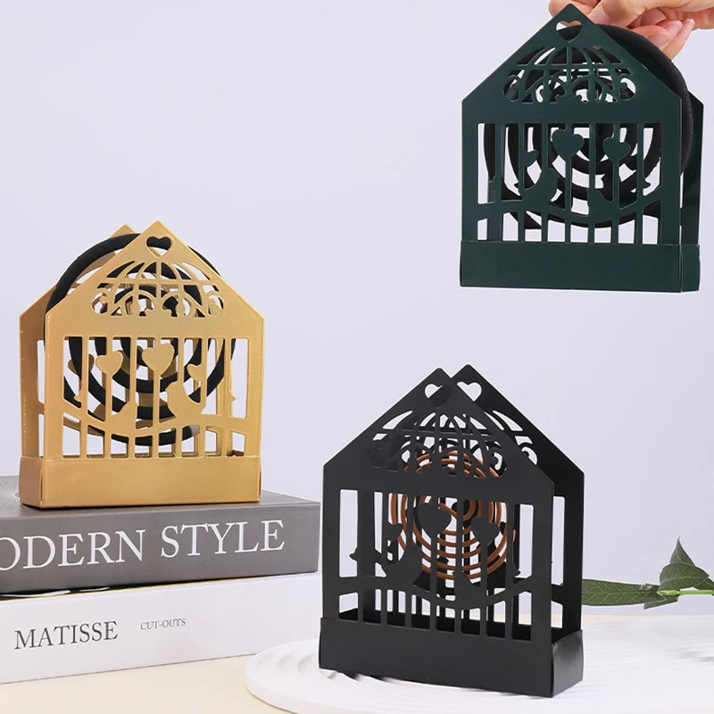 Outdoor Camping Mosquito Coil Holder Tray Portable Hotel Insect Repellent Rack Bracket Tray Home Camping Supplies