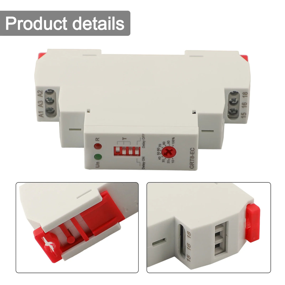 AC DC Relay LED Time Relay LED Display Remote Control Component Wide Range Delay Time Relay For Industrial Automation