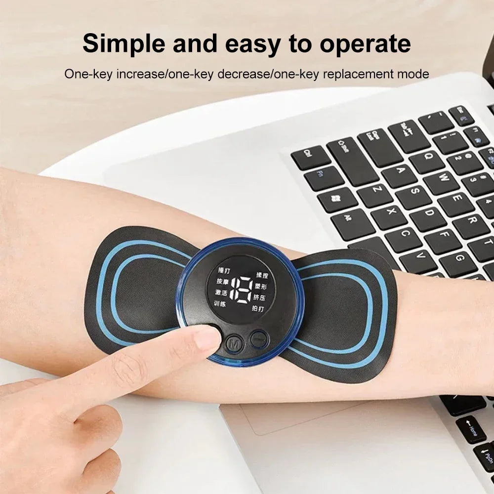 Xiaomi MIJIA Neck Massager Mini Cervical Back Muscle Pain Relief Patch Massageador Stimulator Mat Portable Body Health Care Tool