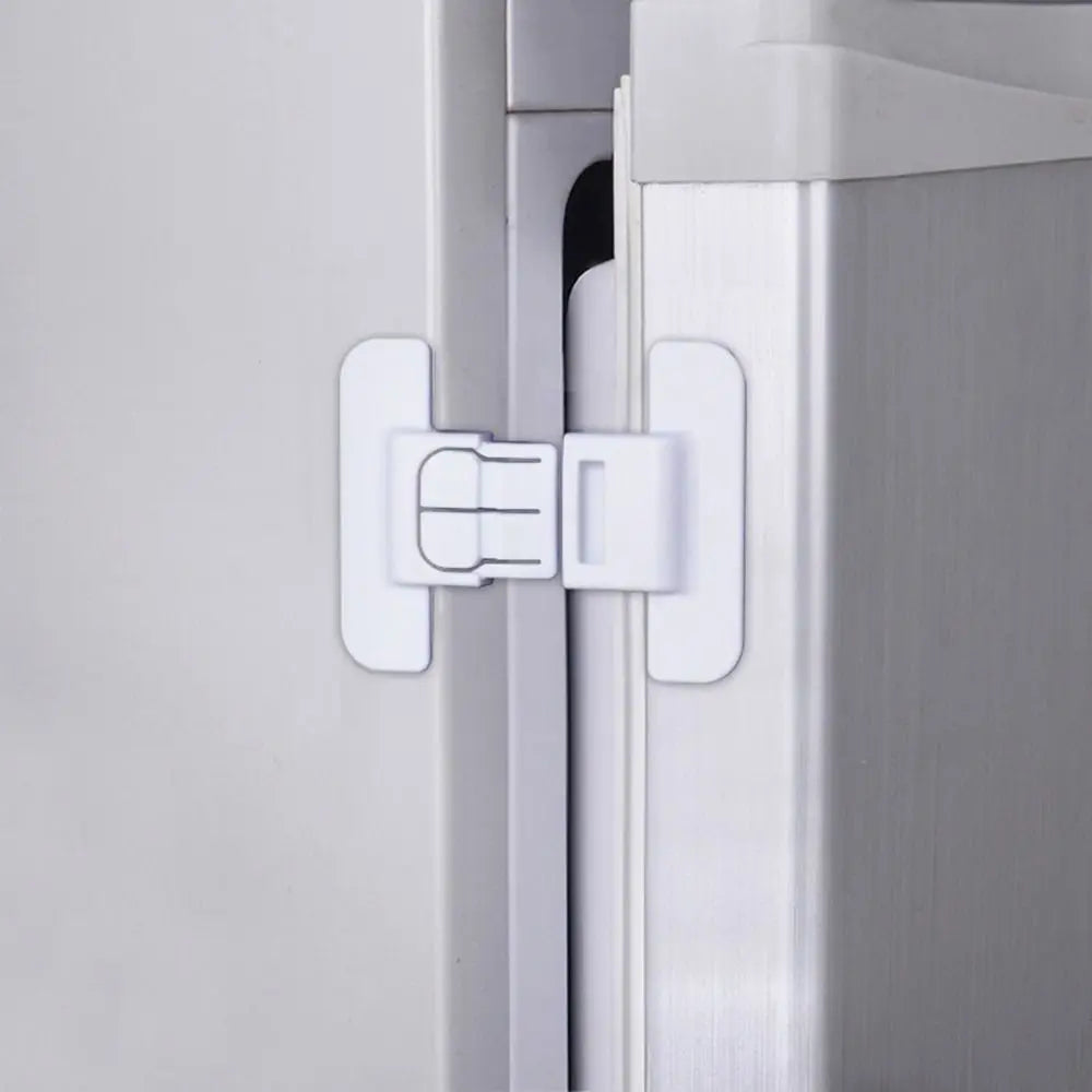 Kids Security Protection Refrigerator Lock Home Furniture Cabinet Door Safety Locks Anti-Open Water Dispenser Locker Buckle