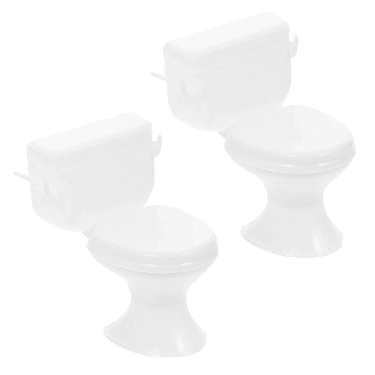 3 Pcs Dollhouse Toilet Bathroom Toy Mini Tiny Girl Toys Miniature Accessories Furniture for Kids Miniatures Baby Boy