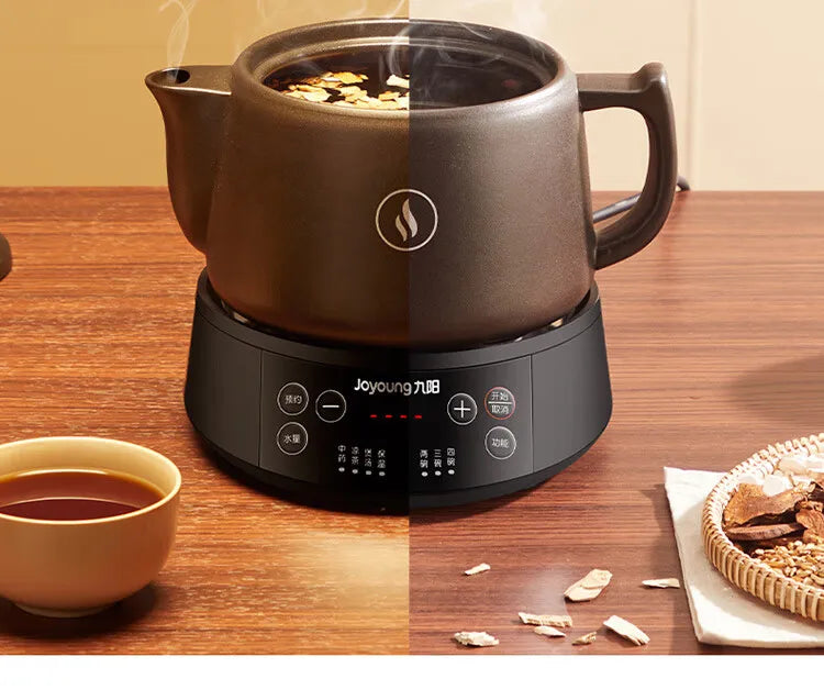 Joyoung Automatic Herbal Medicine Pot Black Separated HealthCare Pot 220V